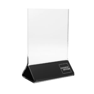 Acrylsteller im Format A6 mit American Express Logo – Perfekt für den Kassenbereich.