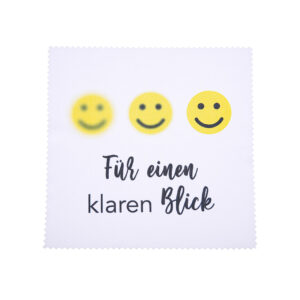 Brillenputztuch mit Logo – effektiver & wiederverwendbarer Werbeartikel für klare Sicht.