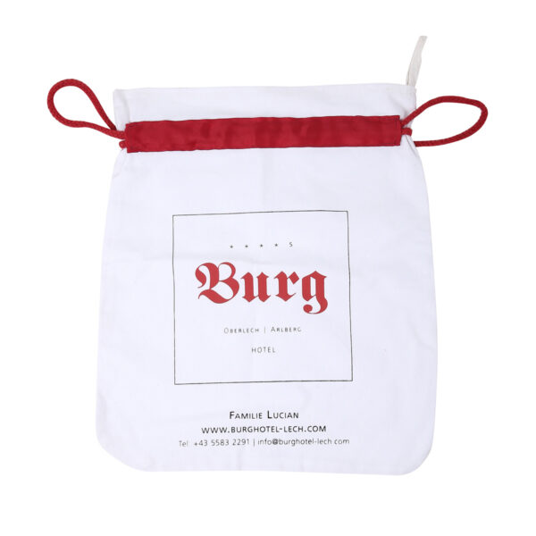 Brotbeutel BURG mit Logo – nachhaltiger & praktischer Werbeartikel für frisches Brot.
