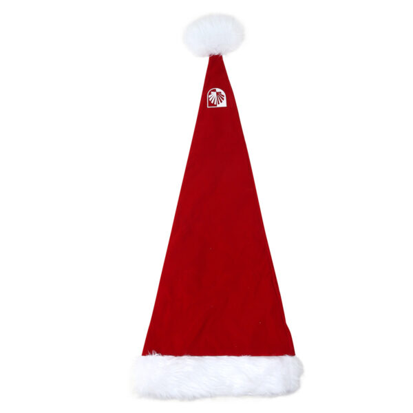 Nikolausmütze mit Logo – weihnachtlicher Werbeartikel für Firmen & Promotions.